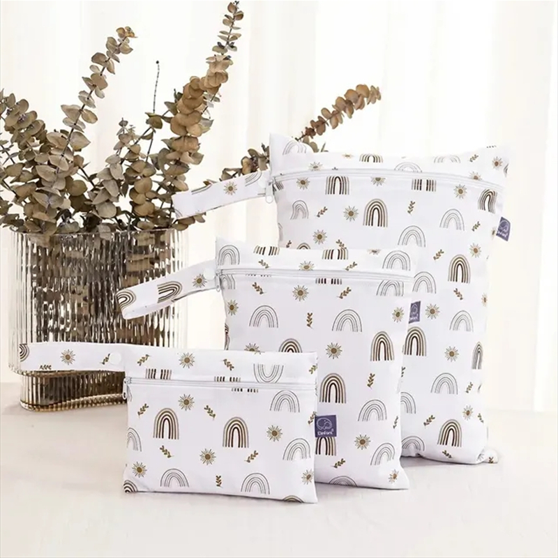 Diaper Bag Backpack - 3PCS Travel Wash Cosmetic Bag Waterproof