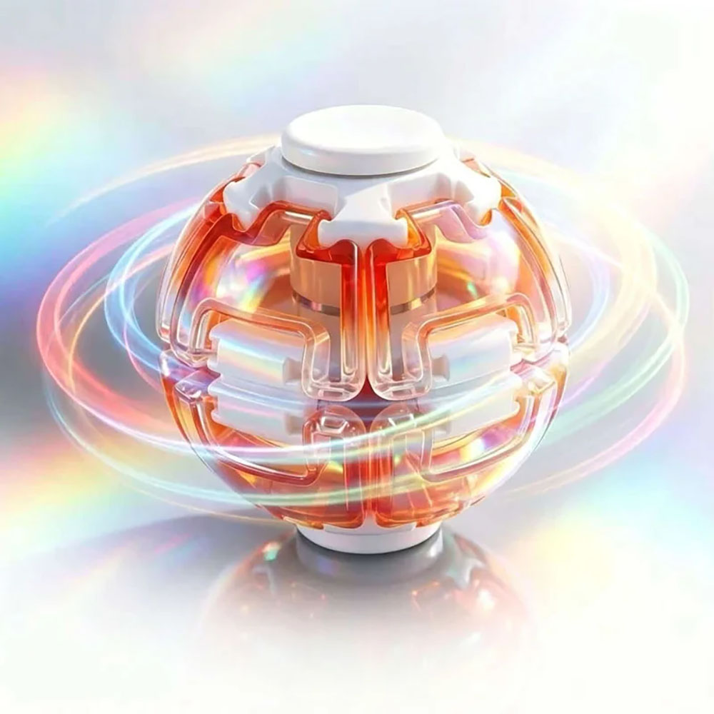Baby Products Unique - New Magic Press‑Spin Play Toy, Quiet