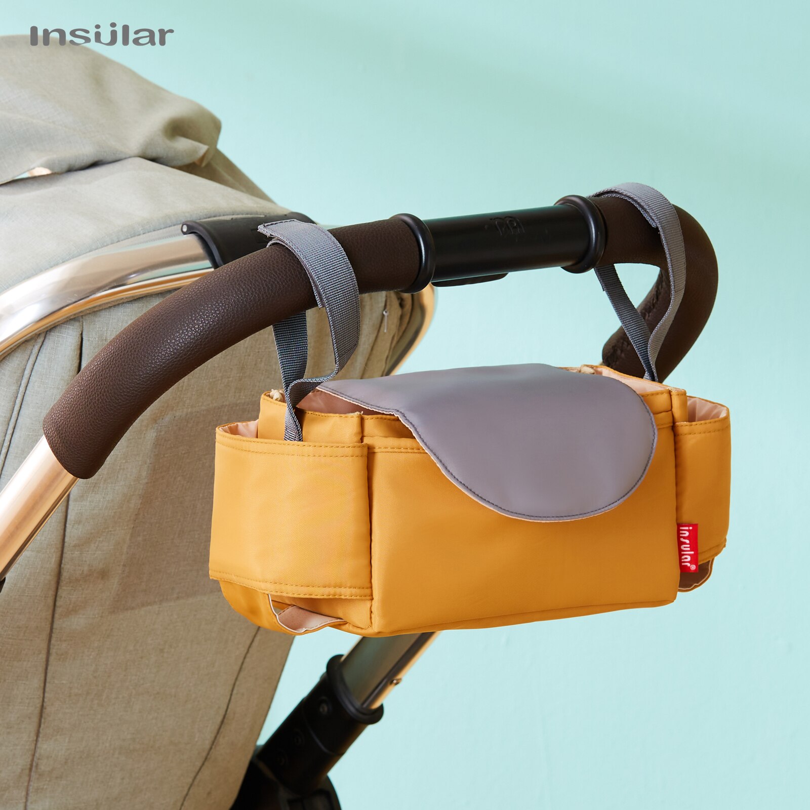 Diaper Bag Backpack - INSULAR Stroller Organizer Mommy Diaper Bag