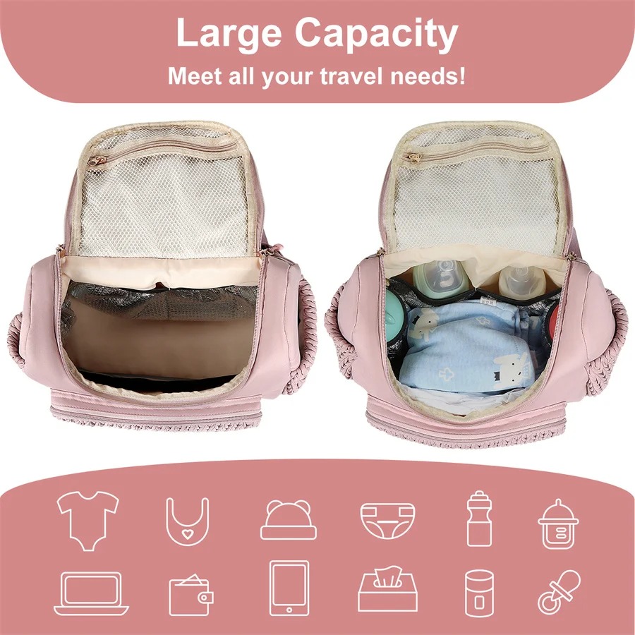 Large Capacity Maternity Diape - огляд і ціна Diaper Bag Backpack