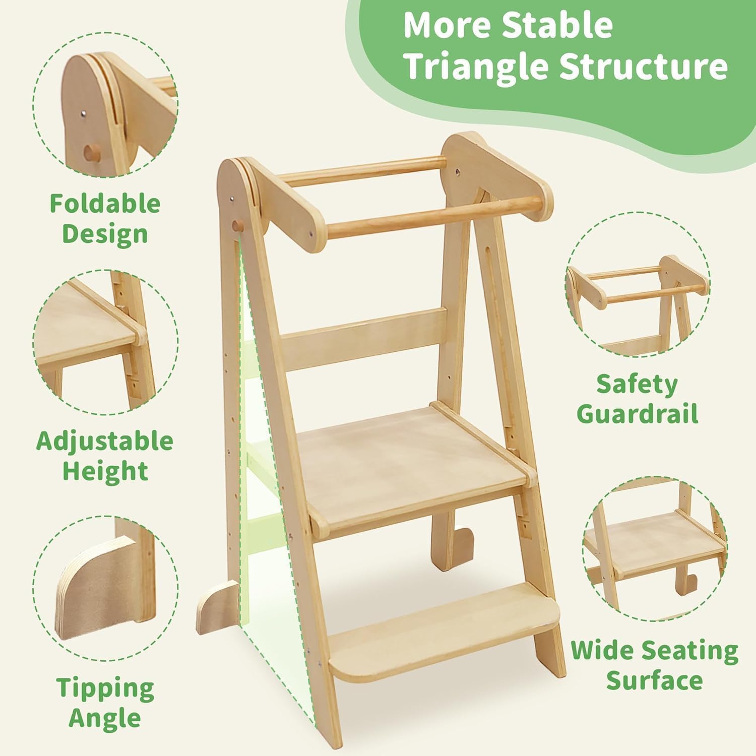 Foldable Toddler Kitchen Tower - огляд і ціна Toddler Learning Tower