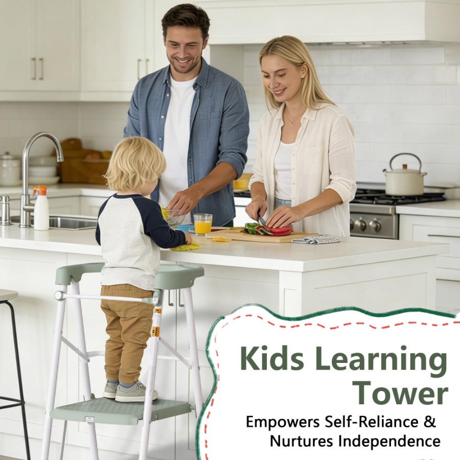 Toddler Kitchen Step Stool Hel - огляд і ціна Toddler Learning Tower