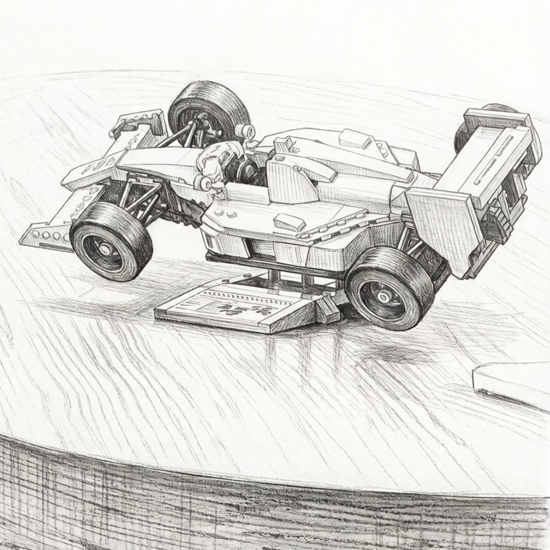 693Pcs Sena Racing Mp4 Nigel M - огляд і ціна Baby Products Unique
