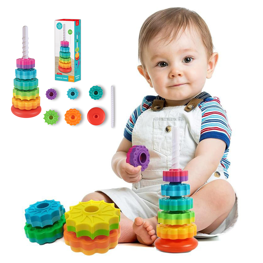 Rainbow-Tower Toy Toddler Mont - огляд і ціна Toddler Learning Tower