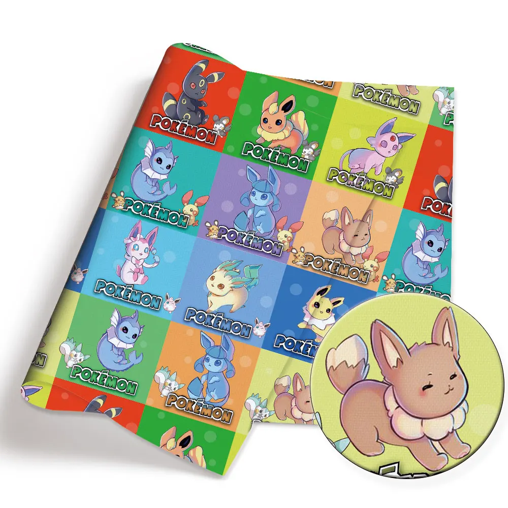 Pokemon Cartoon Fabric140*50cm - огляд і ціна Baby Products 2 Years