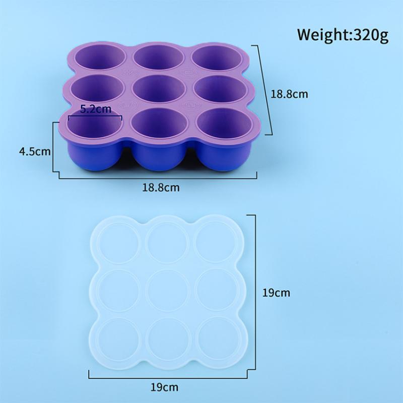 Baby Food Silicone Container 9 - огляд і ціна Baby Food Storage Jar