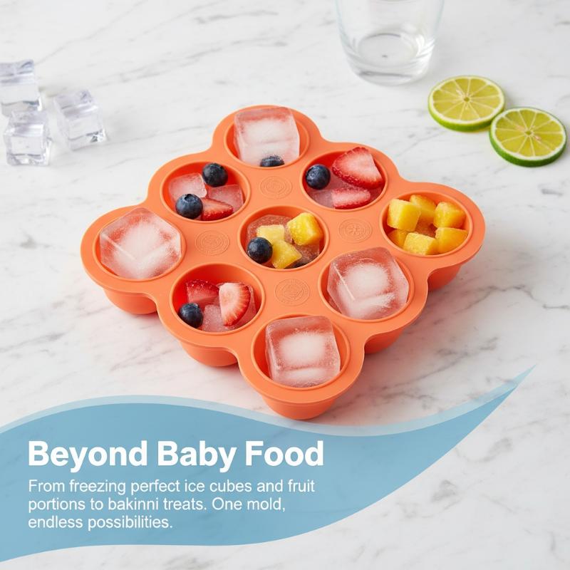 Baby Food Silicone Container 9 - огляд і ціна Baby Food Storage Jar