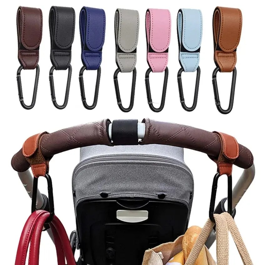2Pcs Leather Cart Hooks Baby S - огляд і ціна Diaper Bag Backpack