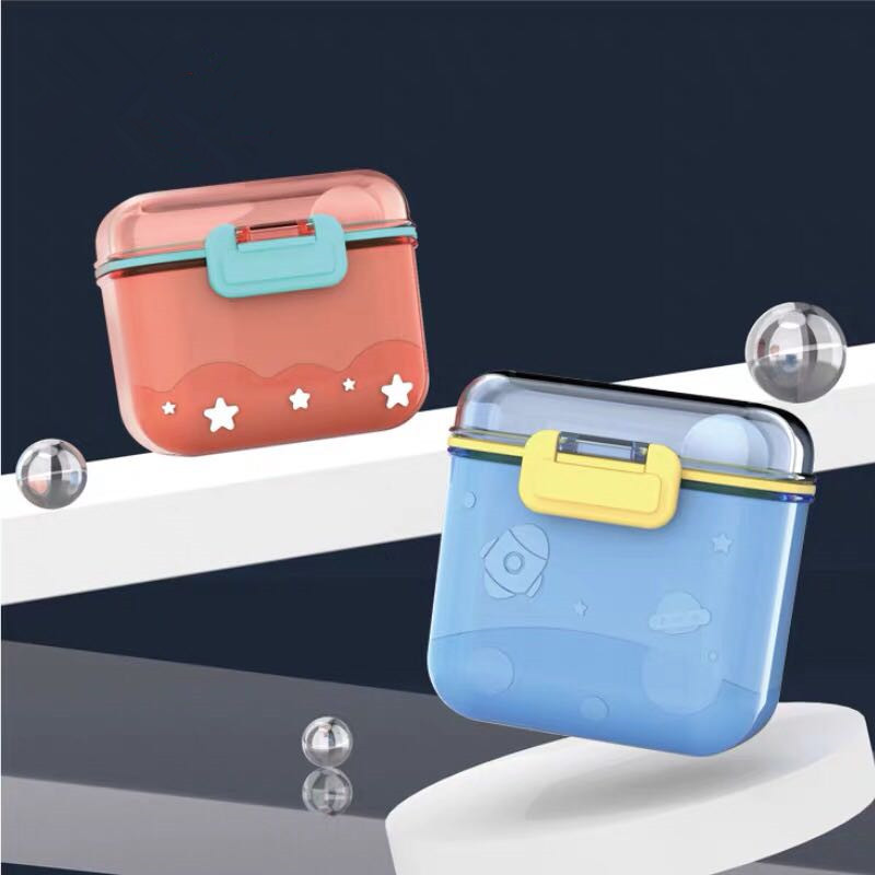 Cartoon Rocket Milk Powder Box - огляд і ціна Baby Food Storage Jar