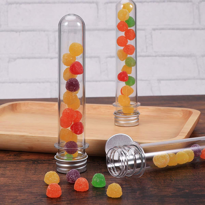 1/5Pcs Plastic Lab Test Tubes  - огляд і ціна Baby Food Storage Jar