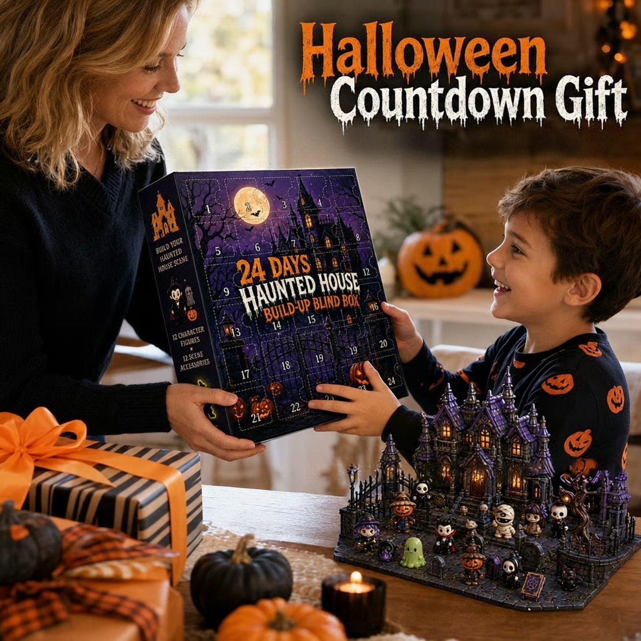 Halloween Advent Calendar 24 D - огляд і ціна Baby Products Unique