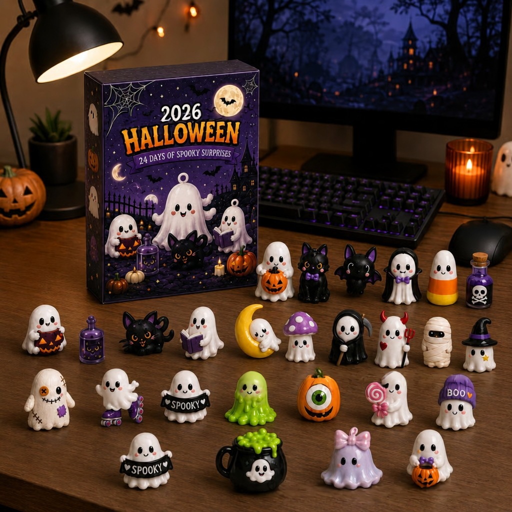 Halloween Advent Calendar 24 D - огляд і ціна Baby Products Unique