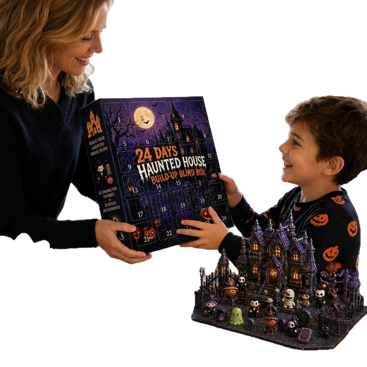 Halloween Advent Calendar 24 D - огляд і ціна Baby Products Unique