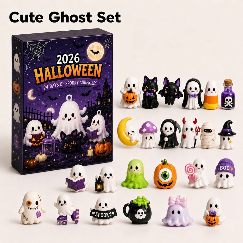Halloween Advent Calendar 24 D - огляд і ціна Baby Products Unique
