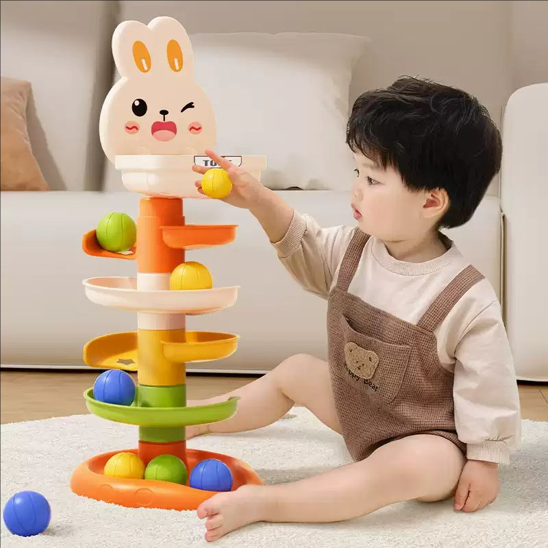 Montessori Baby Ball Drop Toy  - огляд і ціна Toddler Learning Tower