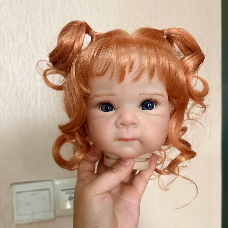 18inch Red Curly Hair Bettie A - огляд і ціна Baby Products Trending